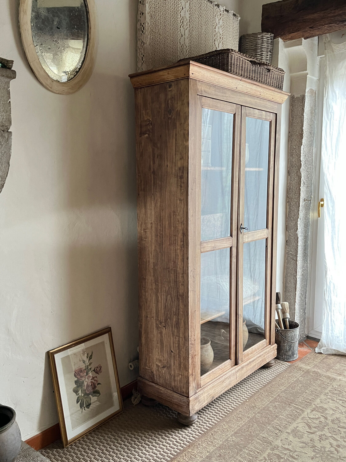 Old display cabinet