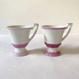 7 earthenware coffee cups of the brûlot type