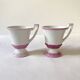 7 earthenware coffee cups of the brûlot type