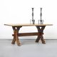 Pair of two large Vintage Brutalist Mid-Century Candlesticks
