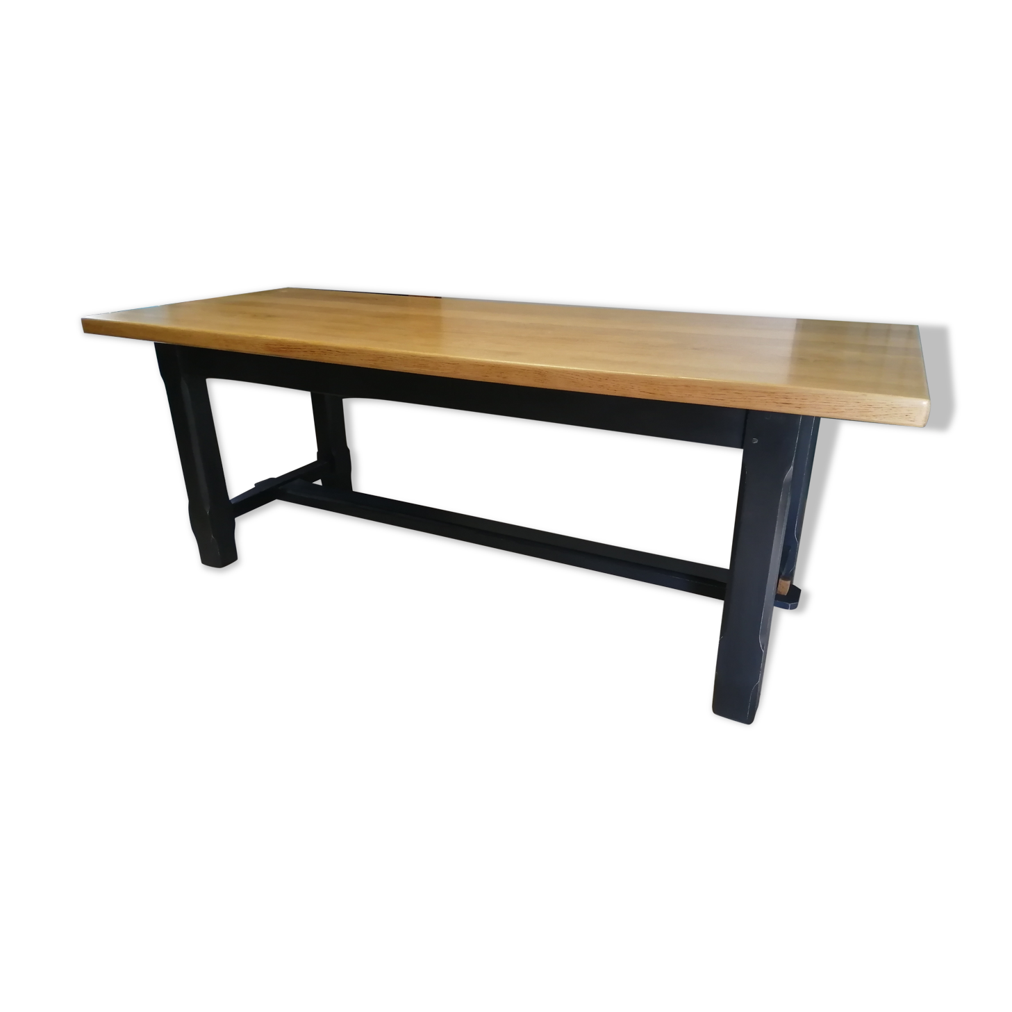 Table de ferme en chêne massif