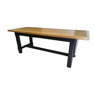 Table de ferme en chêne massif