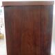 Antique oak burr chest of drawers - 4 drawers - marquetry inlay from the early 21st century