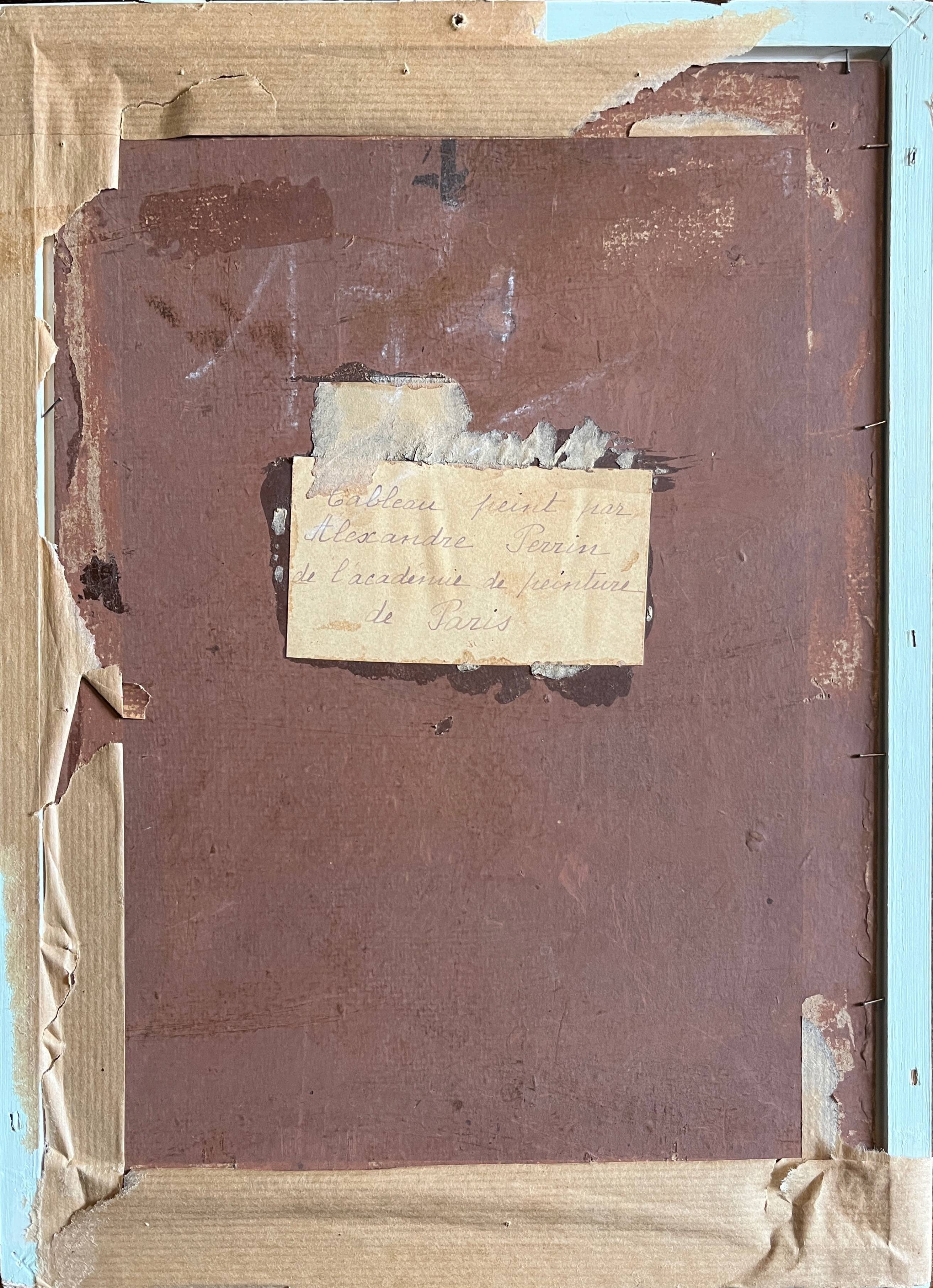 HSP painting "Elegant in the Park" by Alexandre Perrin Academy of Painting