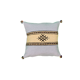 Coussin berbère gris et jaune marocain