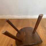 Savoyard milkman's brutalist stool
