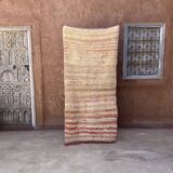 Moroccan rug Marmoucha beige - 89 x 186 cm