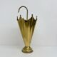 Mid-century design brass umbrella stand, 1970s
