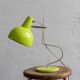Vintage Green Czechoslovak Table Lamp By Lidokov, 1970s