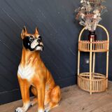 Chien en porcelaine