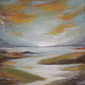 Original landscape painting signed and delivered with its certificate of authenticity.