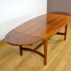 Dining table by Jacques Hauville forme libre 1960