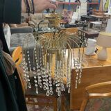 Vintage Italian Cascade 3-Light Chandelier with Tassels