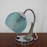 Mid-century blue table lamp, 1950´s.