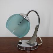 Mid-century blue table lamp, 1950´s.