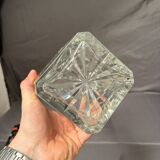 Crystal whisky carafe Saint Louis Model Manhattan (1980s)