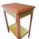 Art Deco painted wood side table - 1930s