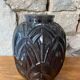 Vase style art deco gris