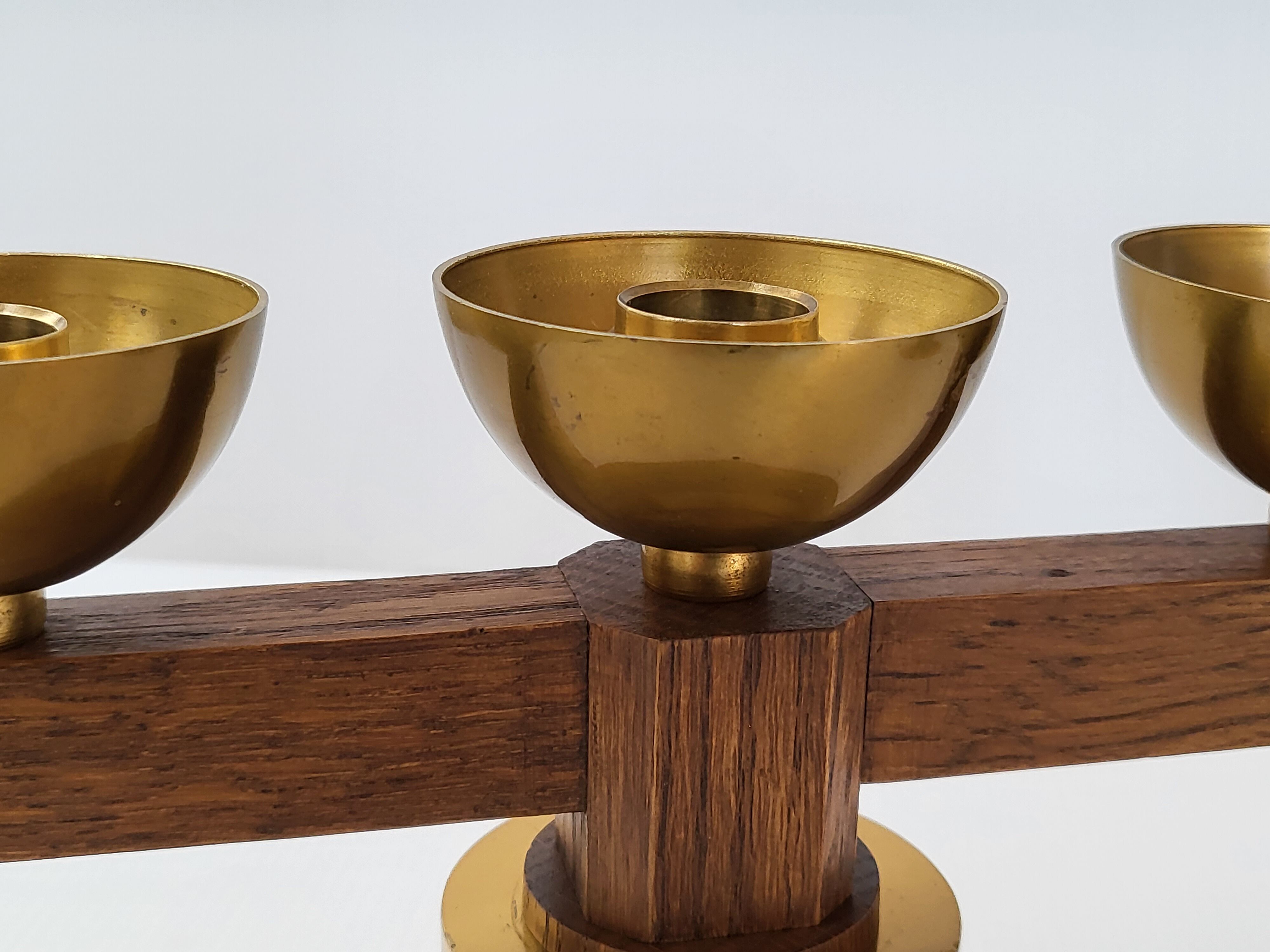 Pair of vintage candelabras 1970