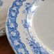 Set of 5 iron clay plates