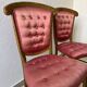 Napoleon 3 Satin Ball Chairs (X2)