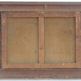 Oil on canvas Architectural landscape