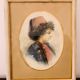 Orientalist painting portrait of a child signed Gatineau