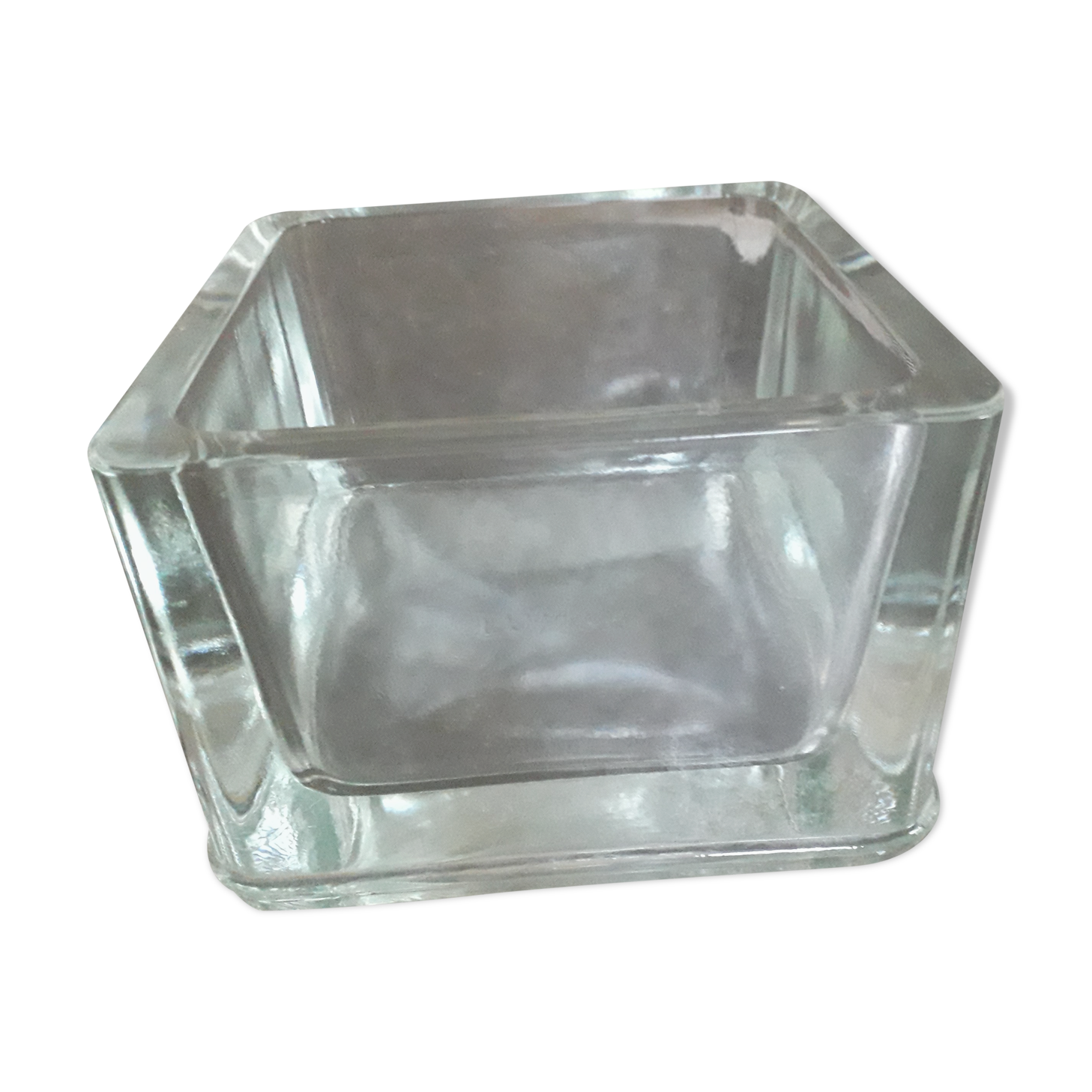 Empty pocket ashtray Lumax glass