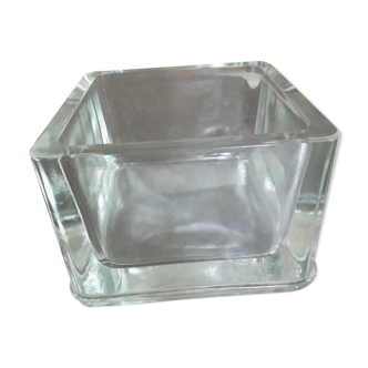 Empty pocket ashtray Lumax glass