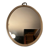 Free-form oval mirror from the 60s-70s