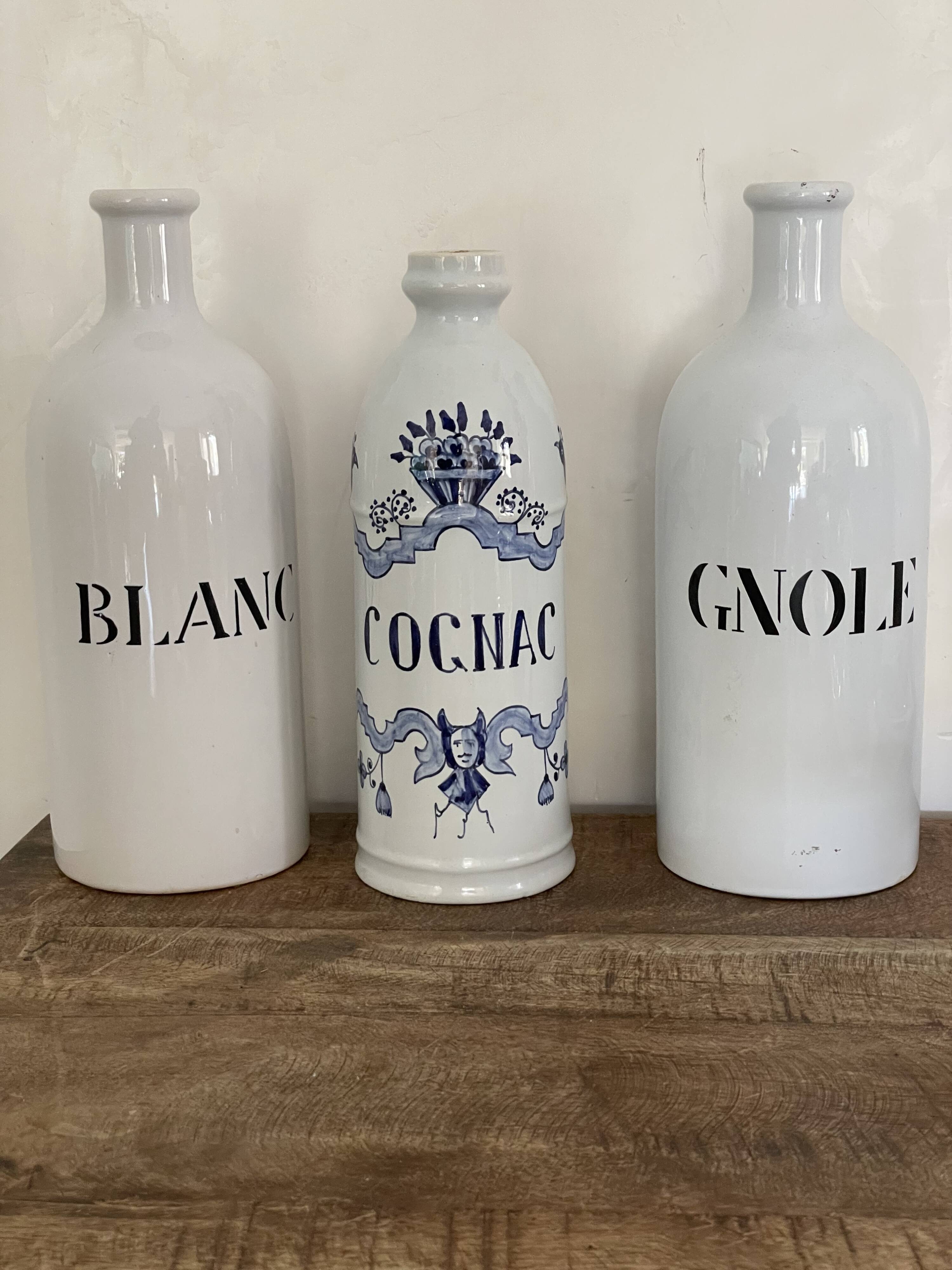 3 alcohol bottles