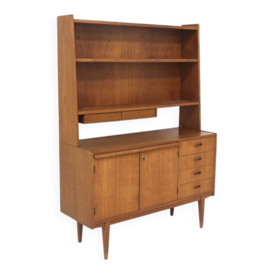 Secrétaire scandinave en teck, Suède, 1960