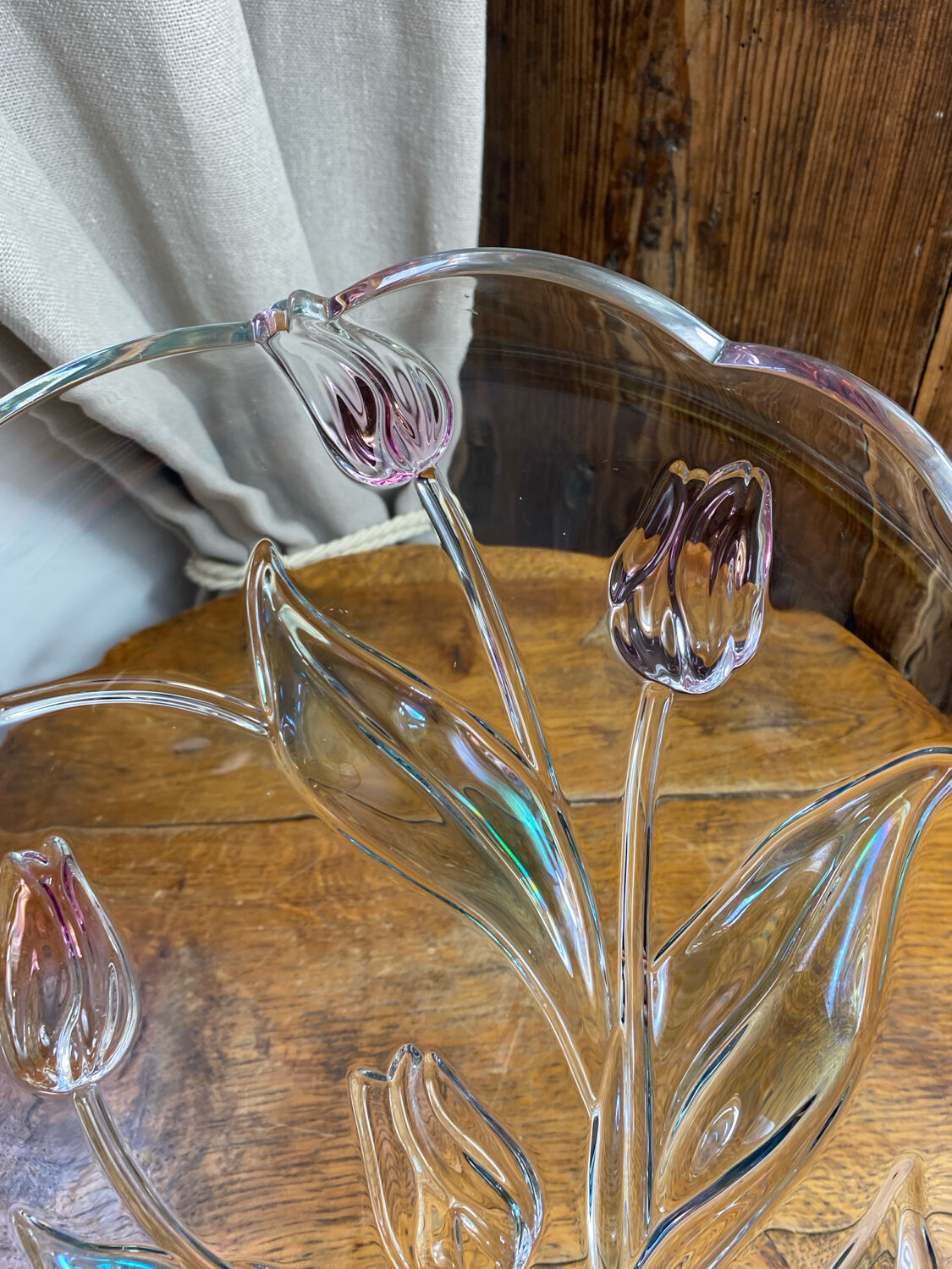Plateau en verre Mikasa Walther