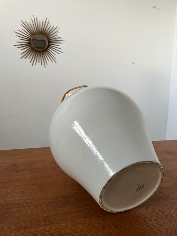 Pichet en céramique des années 50 St Clement vintage XXL 50 cm