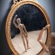 Miroir médaillon