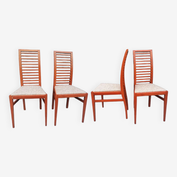 Four wooden chairs, Cinna 2000