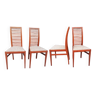 Quatre chaises en bois, Cinna 2000