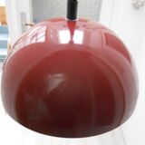 Ceiling design round metal Burgundy