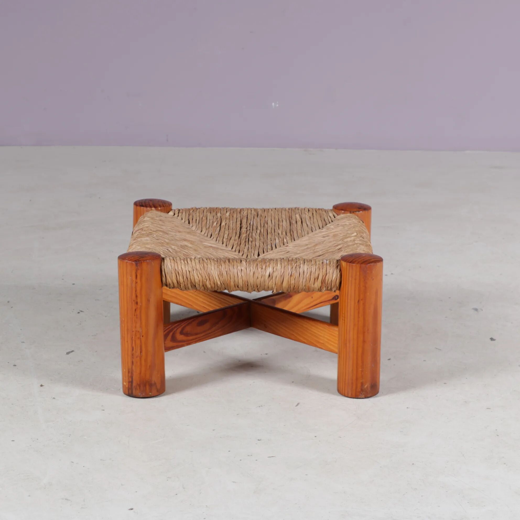 1950s Low stool by Wim den Boon, Netherlands