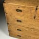 Commode de campagne en chêne du 19ème siècle
