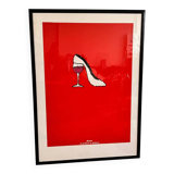 Big original poster by Tomas Salamon - Playboy's world / Baťa, 1992