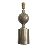 Barbier chromed metal lamp