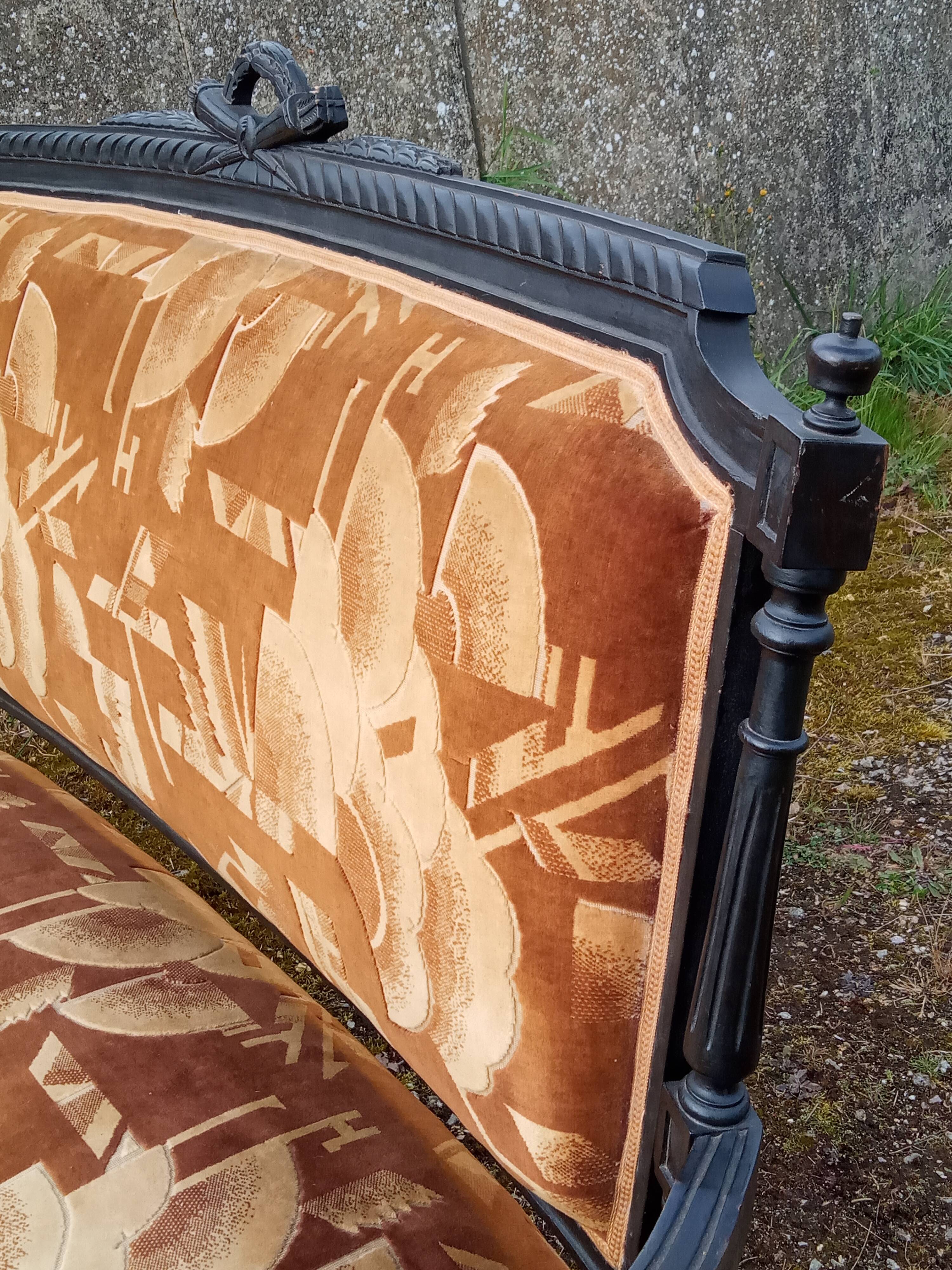 Louis XVI style bench of Art-deco period