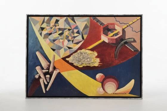 H. Van Den Broeck — Untitled, 1994 | Oil On Canvas