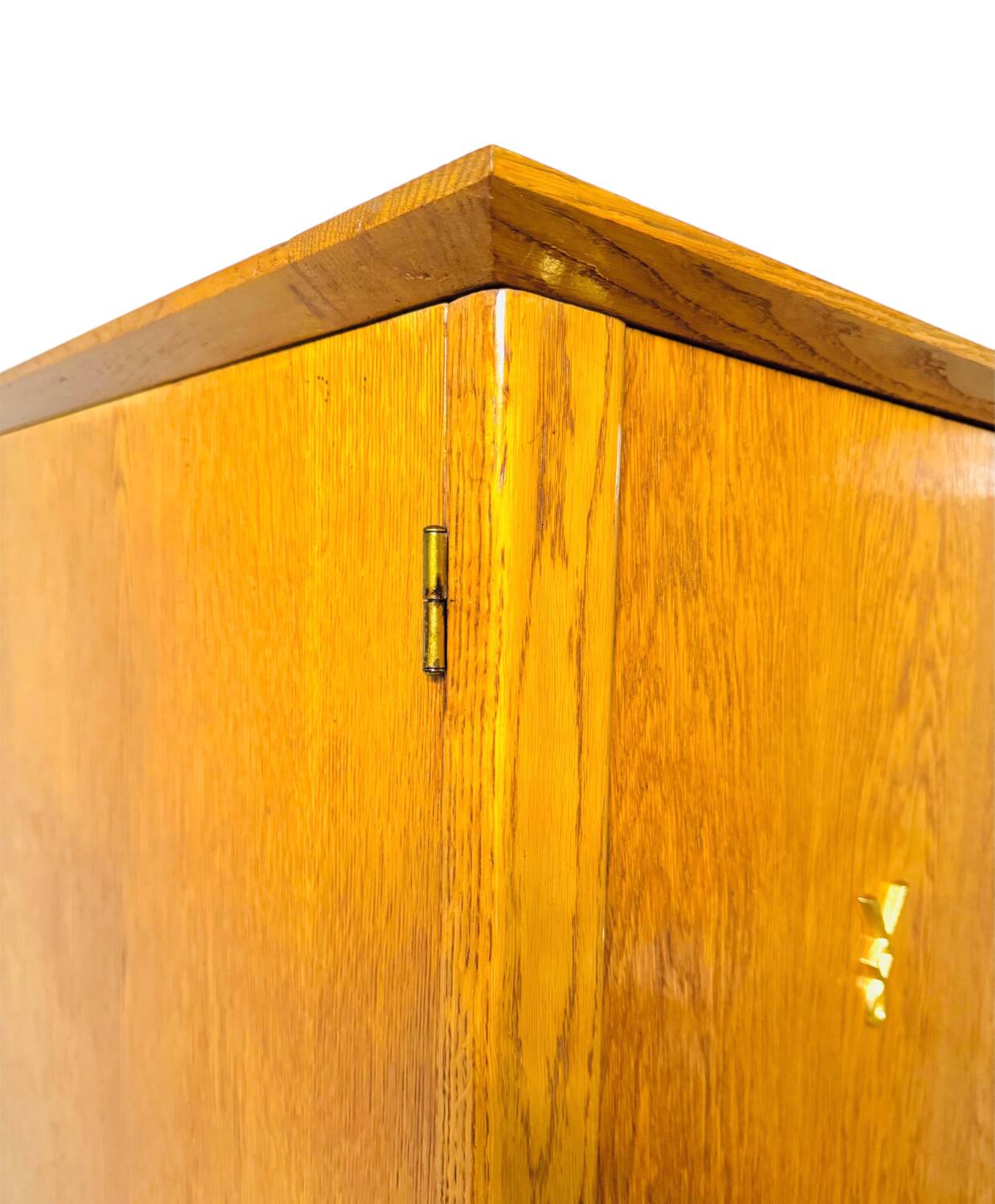 Vintage Parisian wardrobe with compass feet from the 60s