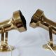 Rare pair of mid-century wall lamps, aneta, sweden, 1970s