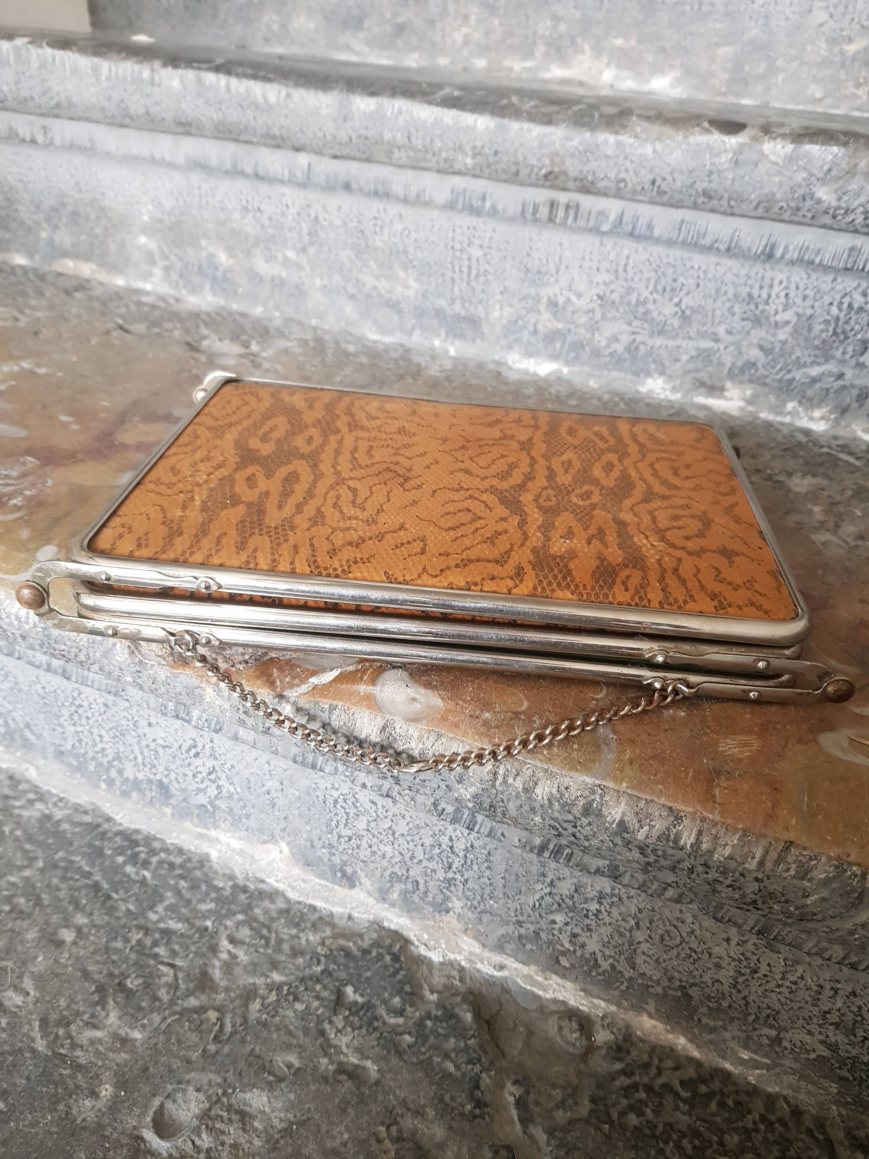 Triptych mirror 19x27cm