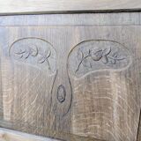 Glass-fronted cabinet from the 1930s-1940s.