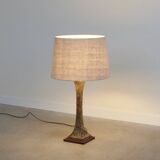 Lampe de table Hansen Lighting en bronze, États-Unis 1960