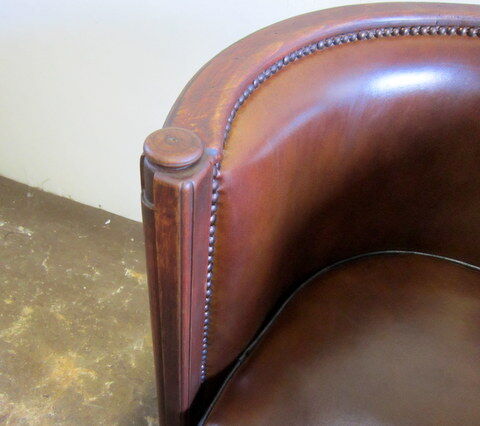 Art deco armchair
